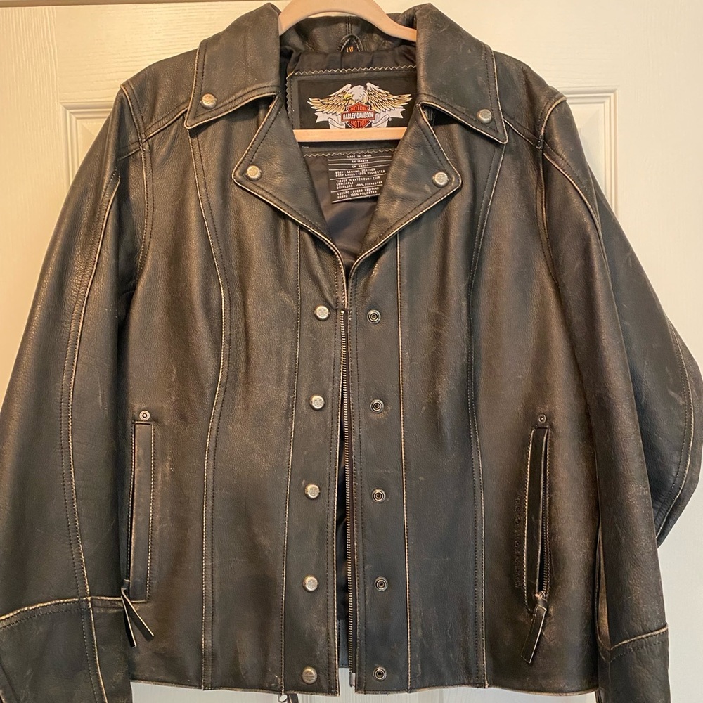 Harley Davidson Womens Leather Coat